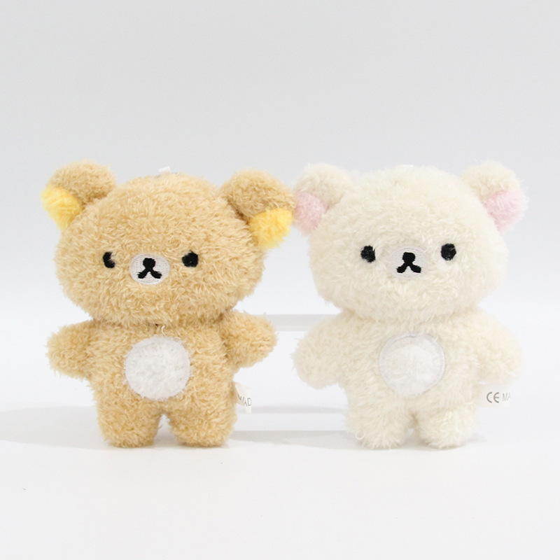 日本のかわいい漫画のクマのぬいぐるみペンダント人気の綿人形キーホルダーバッグペンダントカップルギフト|undefined