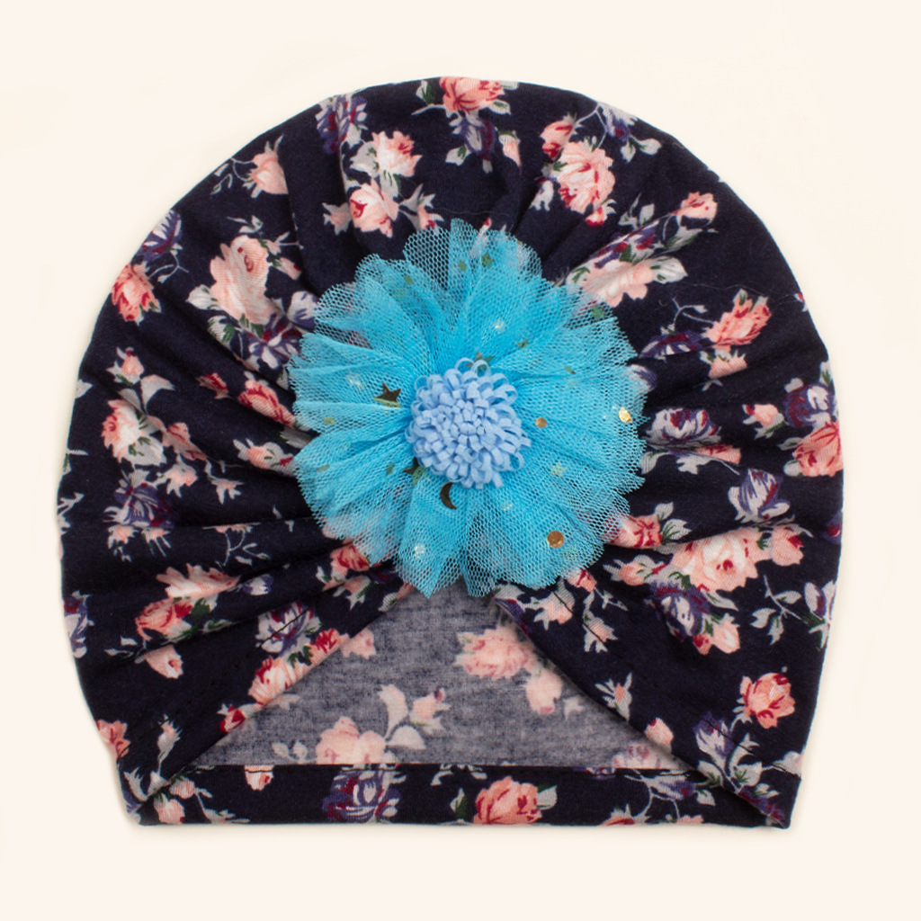 Children Unisex Casual Flower Baby Hat display picture 1