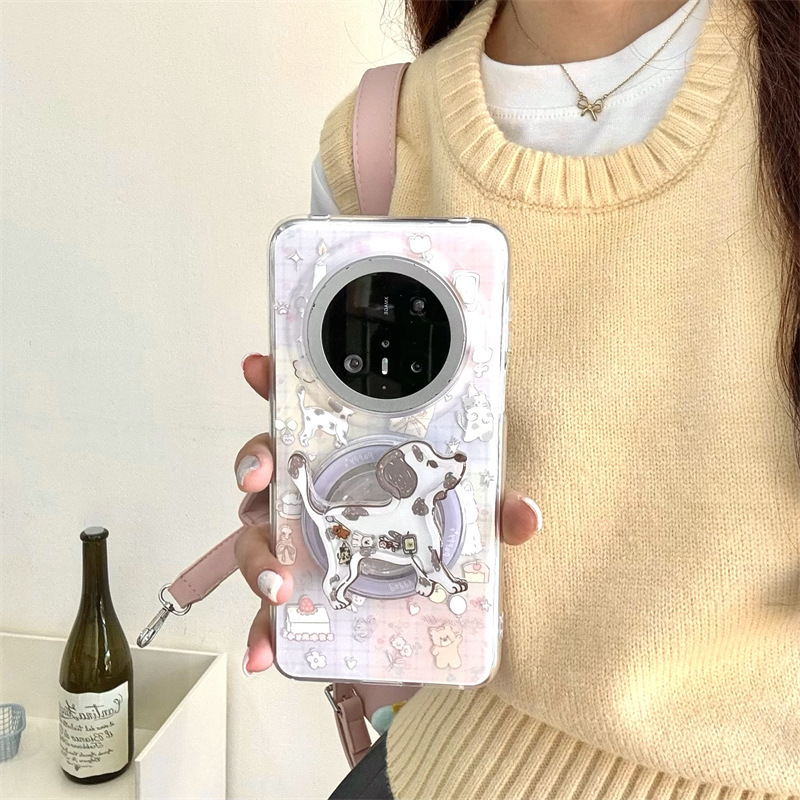 Cute Sizzy Dog Stand Huawei Mate60 for Mate40/50/70Pro Phone Case P60/70PRO