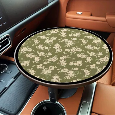 Anti-slip mat Mat Desktop Protection Mat - green-fields-and-flowers-3232cm