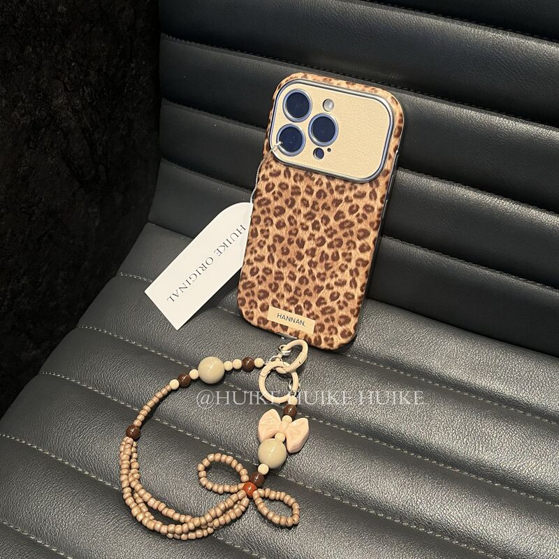 全包大视窗软皮质豹纹手提适用苹果17手机壳iphone16/15/14promax|undefined
