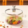 Vertical Bear Bear Transparent 1.65L (Can be open flame)