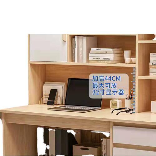 Household desktop writing desk rental house simple student study desk computer desk desk bookshelf combination table