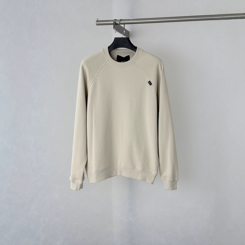 Foreign trade cross-border P brand autumn and winter men's and women's pure cotton sweatshirts, Prada-style triangular logo, round neck, loose fit, long-sleeved sports shirt Foreign trade cross-border P brand autumn and winter men's and women's pure cotton sweatshirts, Prada-style triangular logo, round neck, loose fit, long-sleeved sports shirt