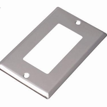 供应装饰性不锈钢/不锈铁 拉丝/镜面面板 开关插座面板LD-7191