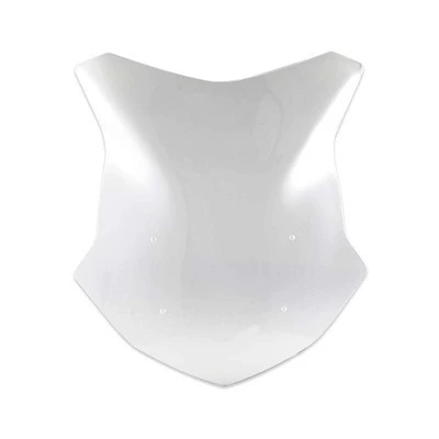 Motorcycle frame modified front windshield glass - transparent-strip