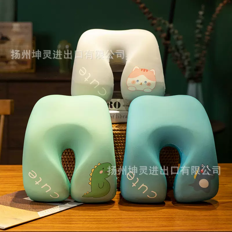 夏季新款凉感冰丝趴睡枕办公室学生午休枕午睡枕记忆棉舒适厂家批
