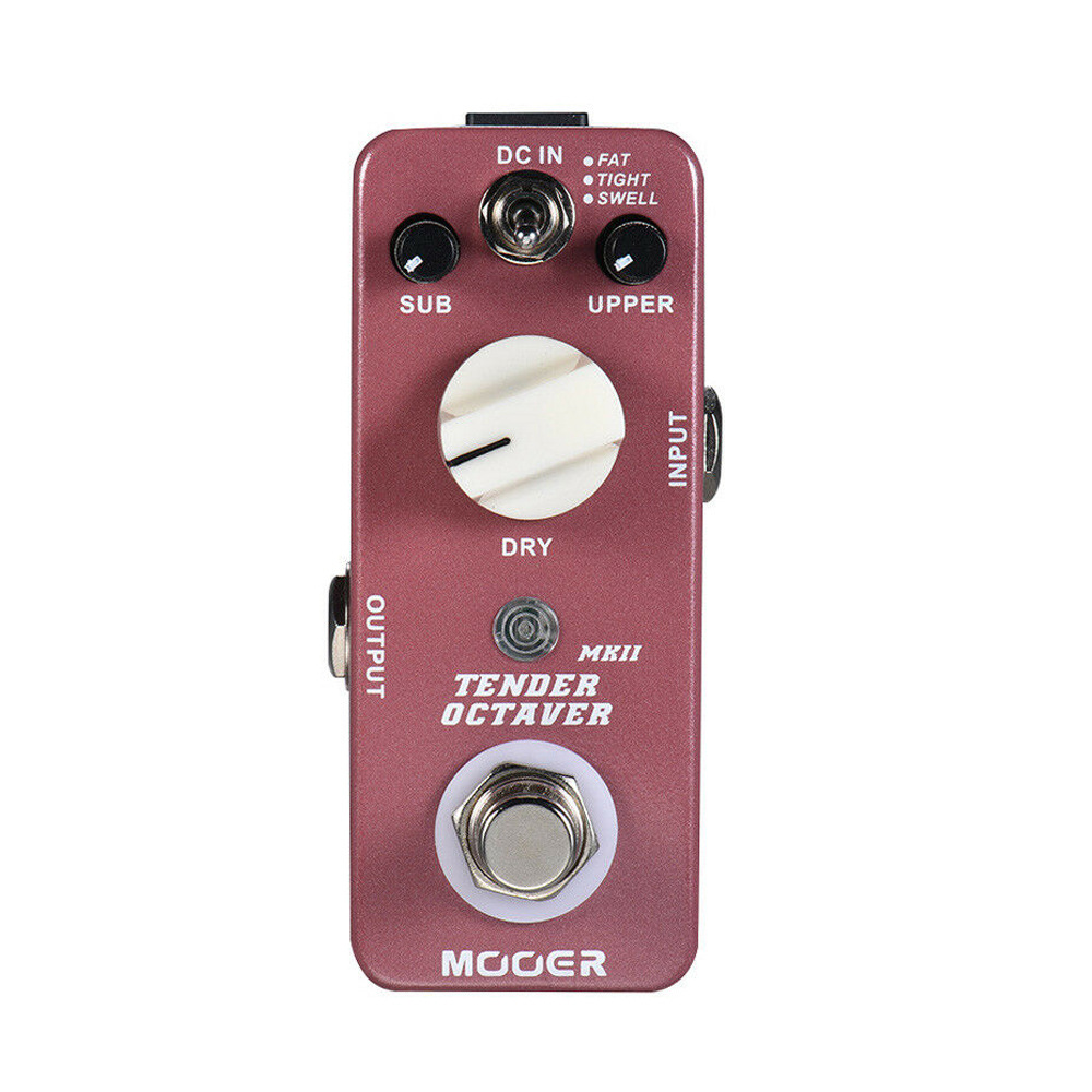 MOOER魔耳MOC3-Tender Octaver MKII精准八度音单块效果器