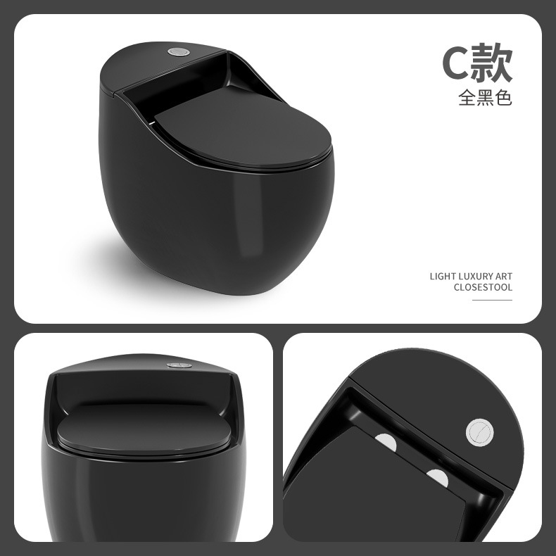 asiento de inodoro interior tipo sifón asiento de inodoro redondo asiento de huevo portador de peso duradero tipo supertorsión general ahorro de agua