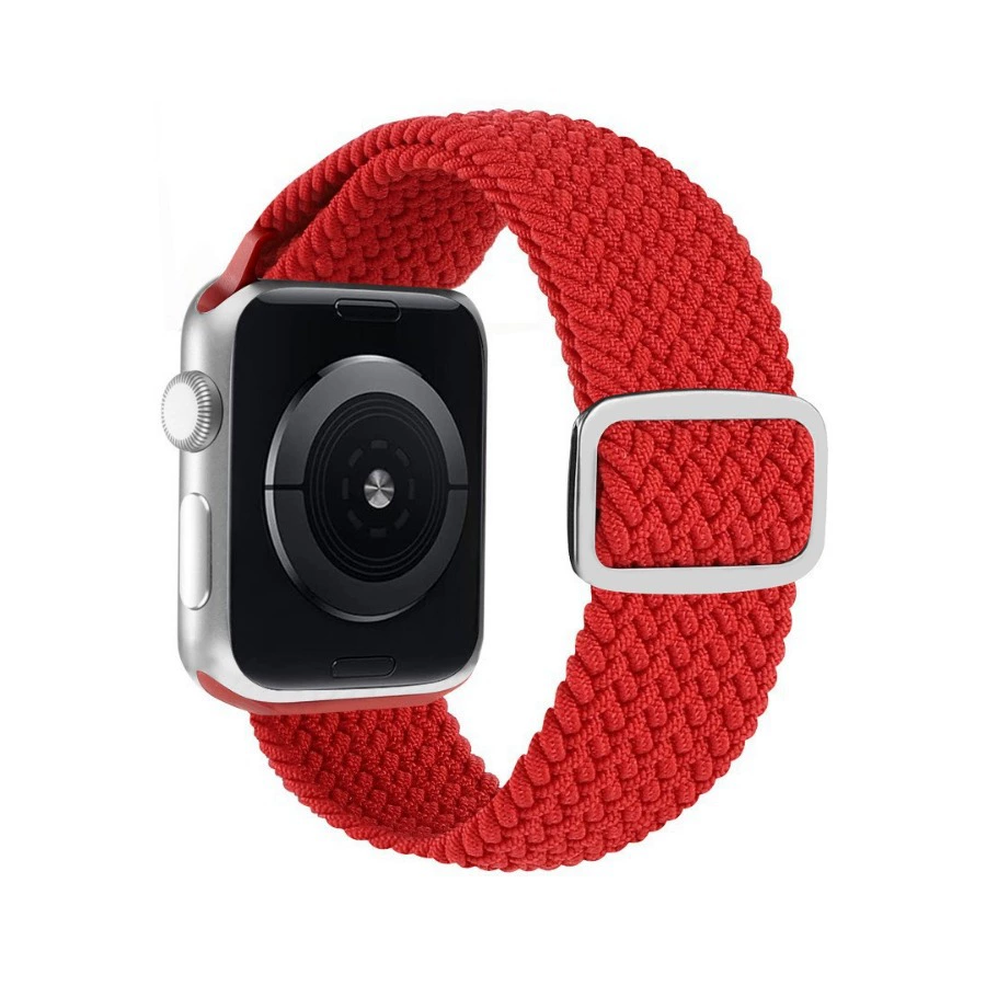 Apple, регулируемый нейлоновый эластичный текстильный ремешок для часов