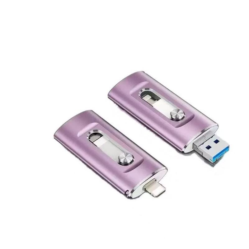 跨境适用苹果手机u盘批发四合一苹果u盘大容量512g手机电脑两用U|undefined