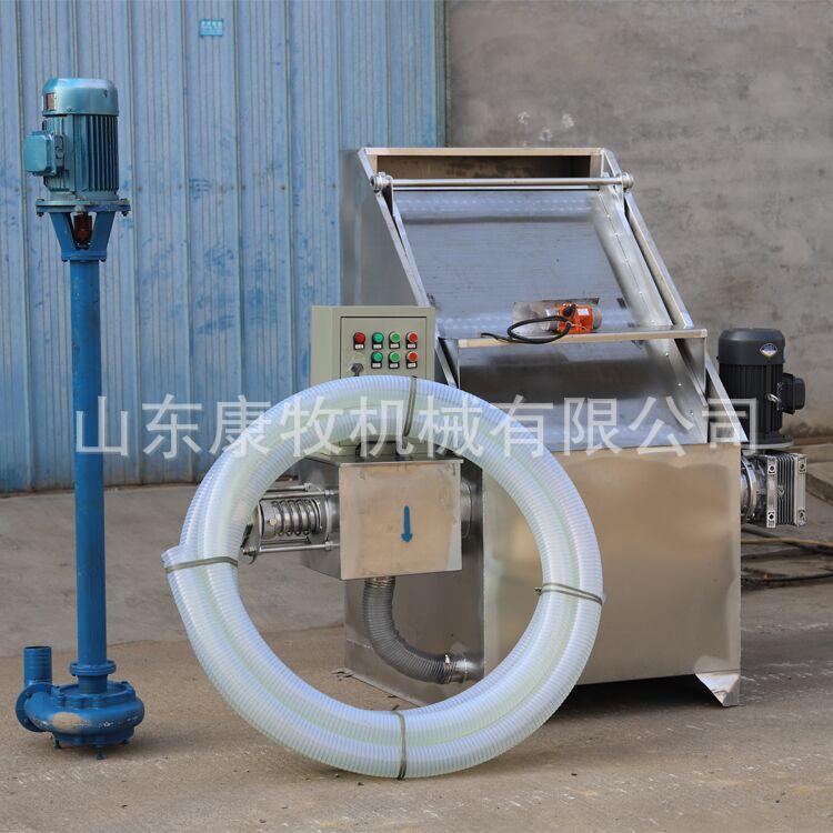 斜筛式固液分离机畜牧养殖粪便脱水机猪粪牛粪挤干机