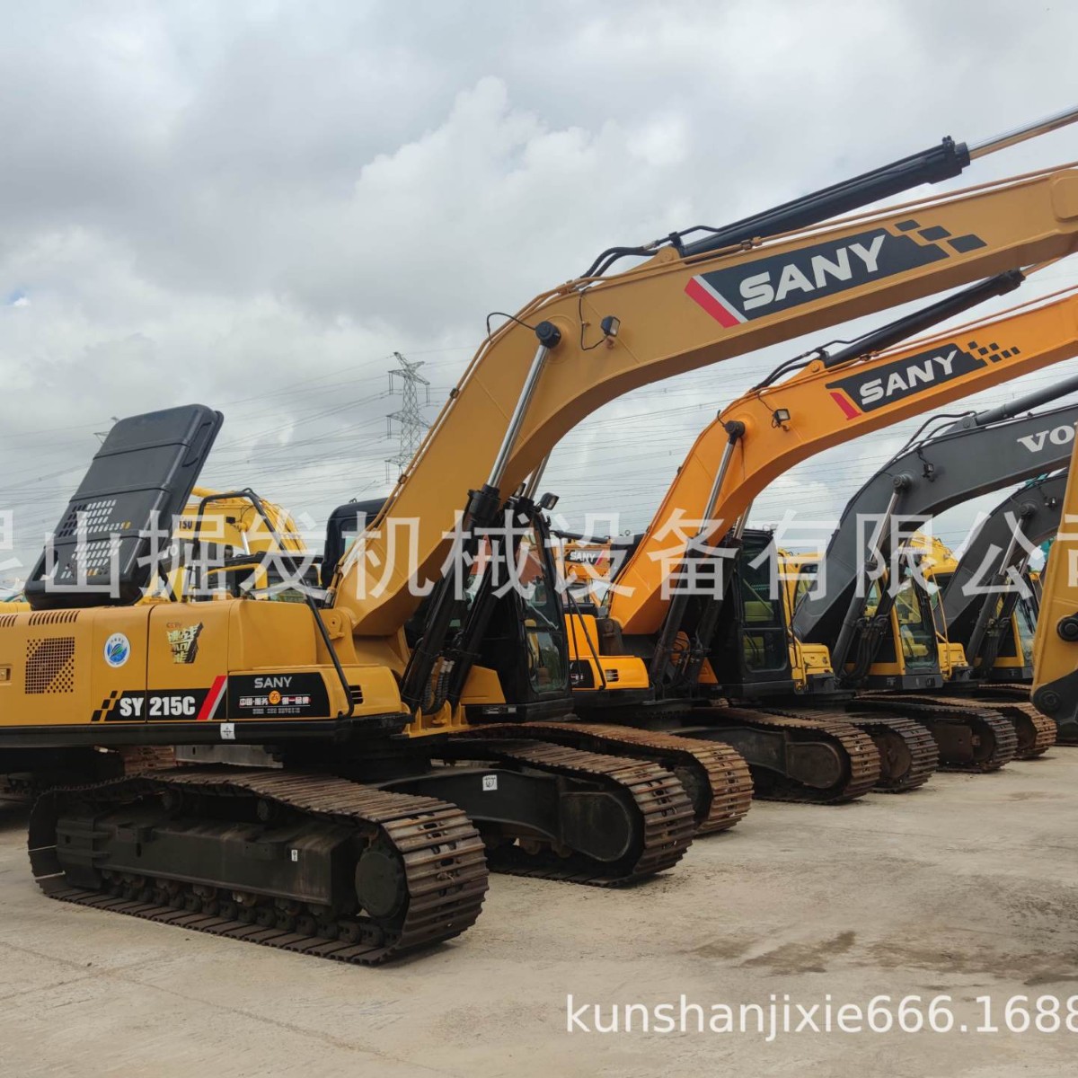 三一挖掘机SY215c-9 小型中型挖掘机  二手小钩机