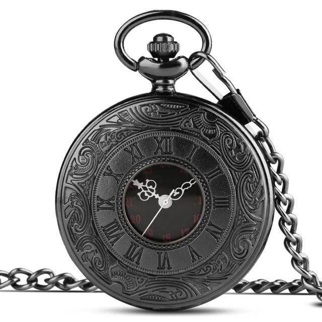 quartz retro pocket watch for elderly for men and women