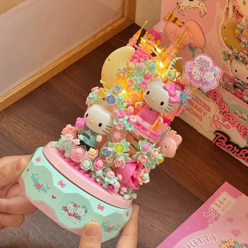 Hello Kitty, hello kitty, sanrio, constructor, music box, toy, Birthday gift