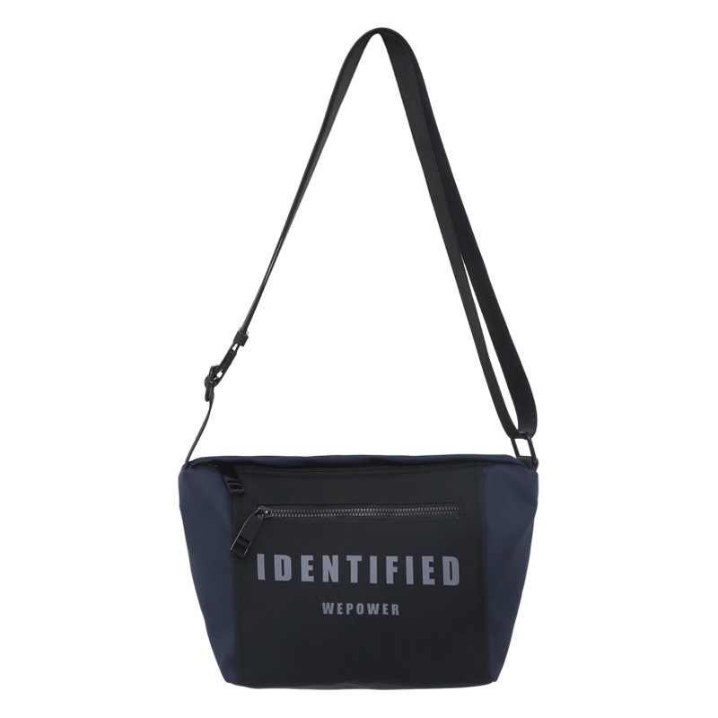 Bolsa de Mensajero de la marca de moda de los estudiantes masculinos y femeninos bolsa de mensajero de la personalidad de la calle bolsa de hombro de Moda funcional bolsa pequeña