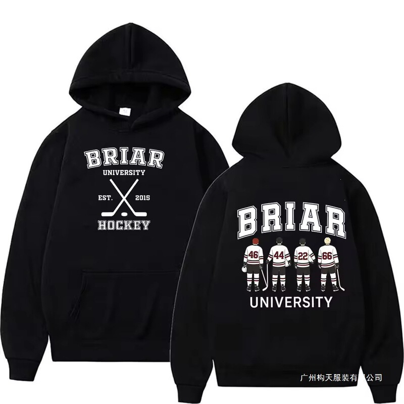 【Cross-Border European Size】Briar Hockey Briar University Off-Campus Tv Series Hoodie Unisex Casual 【Cross-Border European Size】Briar Hockey Briar University Off-Campus Tv Series Hoodie Unisex Casual