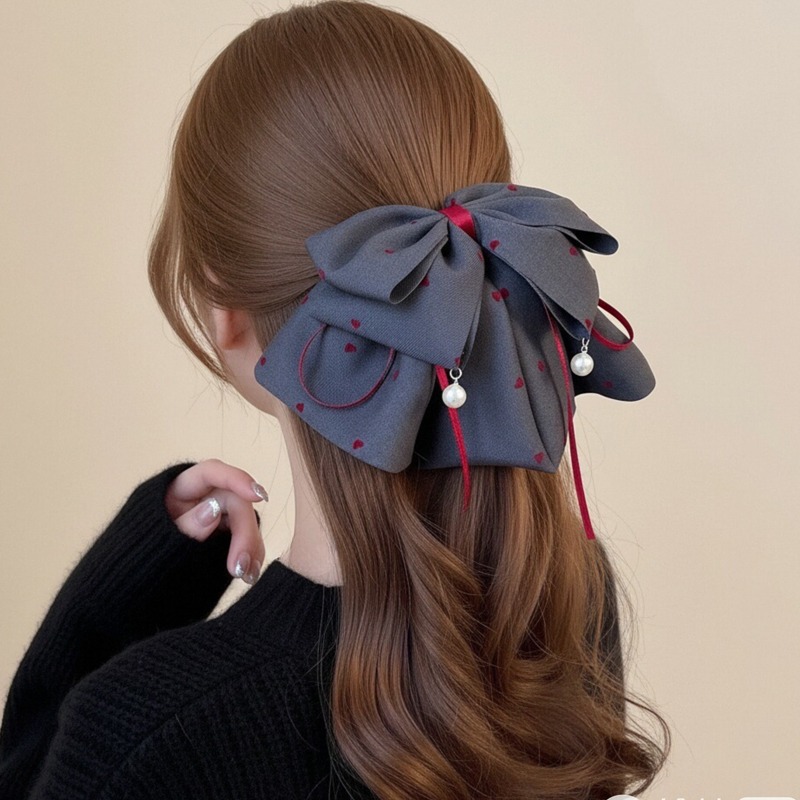 459 заколка для хвоста Grey Love