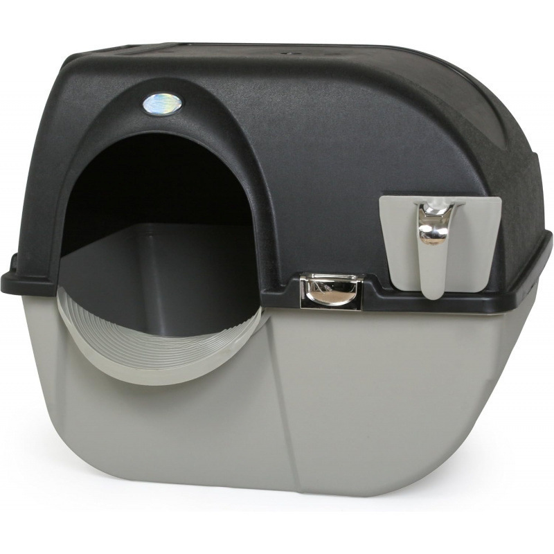 Large 47 Long 54.6 Wide 50.8 High cm Rotating Self-Cleaning Drum Cleaning Cat Litter Box Large 47 Long 54.6 Wide 50.8 High cm Rotating Self-Cleaning Drum Cleaning Cat Litter Box