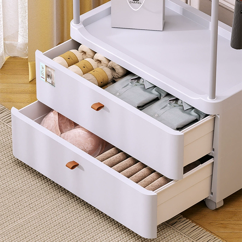 Wardrobe Furnishing bedroom Simple assembly Wardrobe Economy Strong, Durable Small Unit Rental House Clothing Cabinet