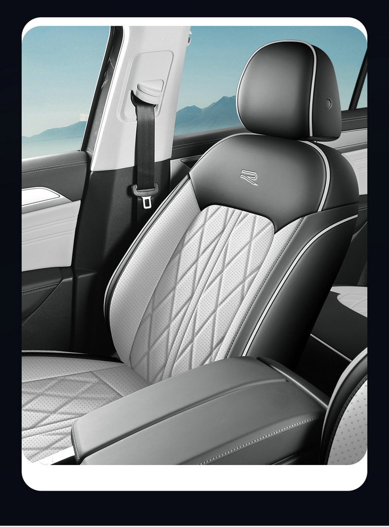 2023-2024 Volkswagen Touring Seat Cover Full Package Faw Volkswagen Seat Cover Leather Special Car Seat Cushion Four Seasons