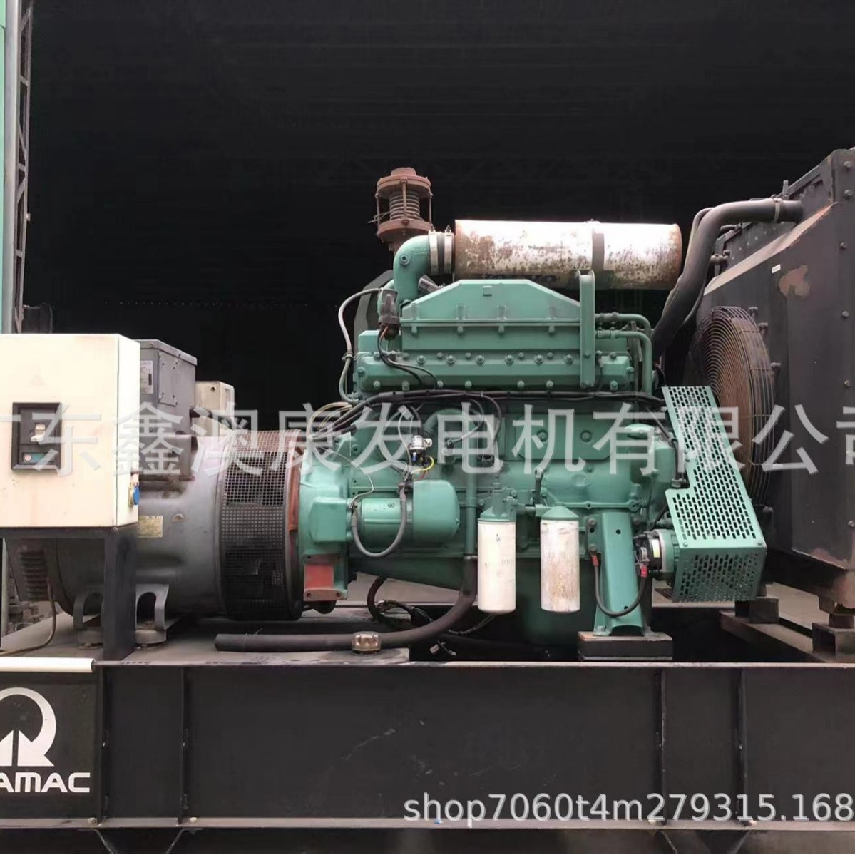 200KW VOLVO富豪二手柴油发电机组出售出租回收维保