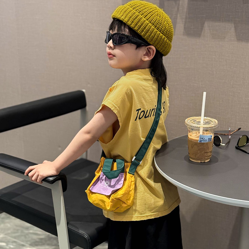 Casual japonés de gran capacidad para hombres y mujeres, bolsos de hombro, bolsos de bebé plegables, bolsos de moda para niños.