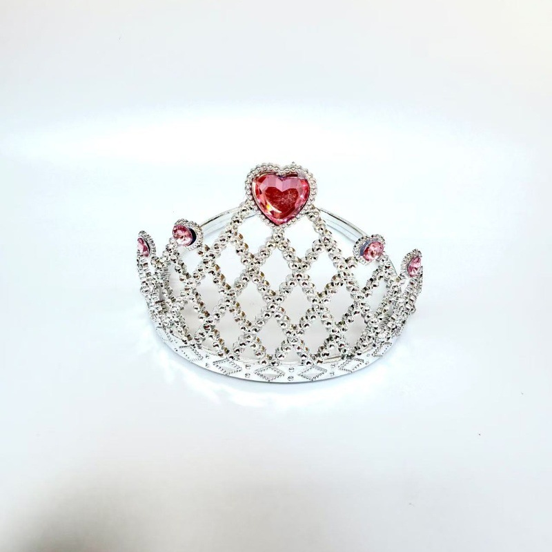 Accesorios para el cabello de princesa, sombreros de corona, accesorios de diadema de princesita para niños, disfraces de cumpleaños, pequeñas joyas al por mayor, fábrica de Yiwu