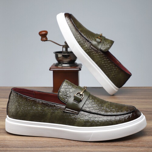 Leather shoes for men, business casual soft-soled versatile leather shoes