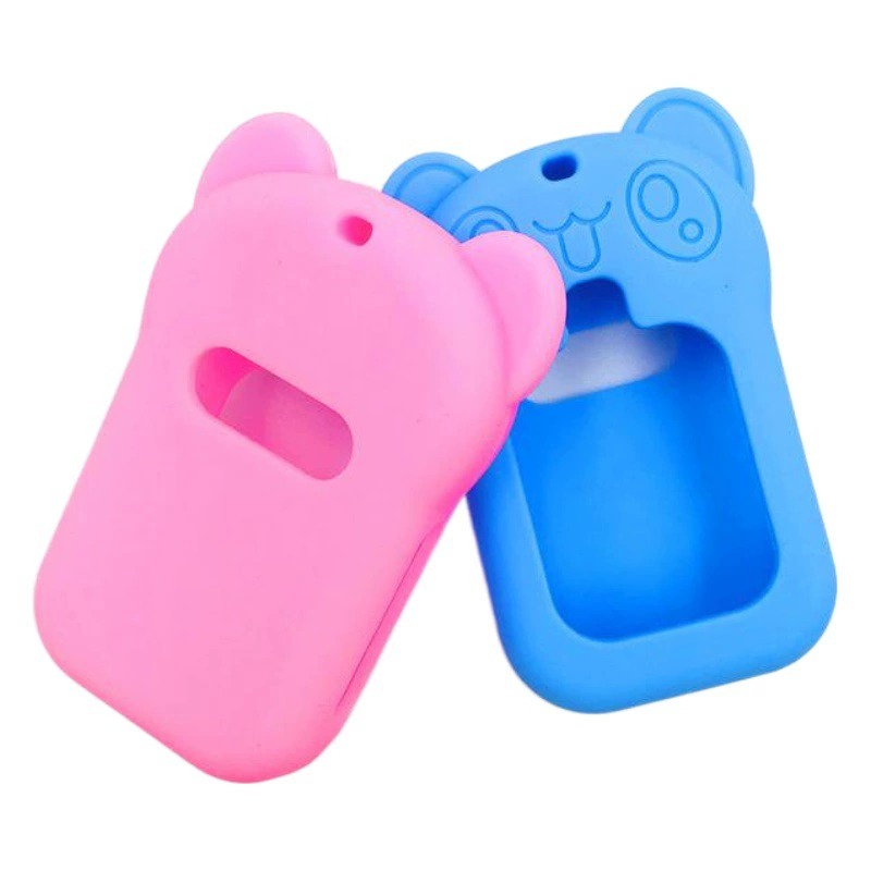 Детские телефонные часы Силиконовый защитный чехол Умное позиционирование Телефон Часы Кулон Мультфильм Кролик Медведь Крышка для часов