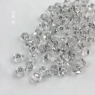S925 Sterling Silver Ear Plug Ear Stud Accessories Ear Cap Ear Back Plug Anti-drop Ear Back Earring Round Buckle Ear Drag