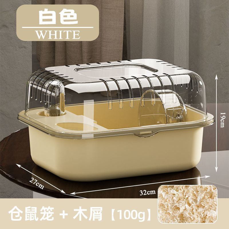 ハムスター用透明パノラマ豪華特大ヴィラ、ゴールデンハムスター用特大スペース、三線専用ペット用品|undefined