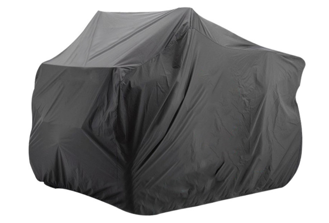 190t Polyester Taffeta Beach Vehicle Cover, All-Terrain Atv Cover, Sun Protection and Rain Protection, Black/Camouflage/Silver