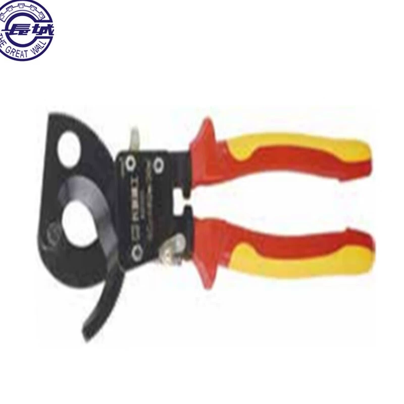 Двухцветные плоскогубцы с храповым механизмом Great Wall с изоляцией VDE 240 мм2 410161