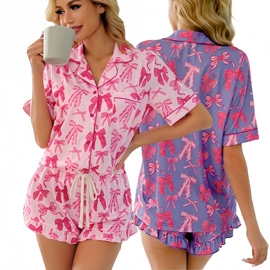 时尚休闲套装;女士家居服;连衣裙