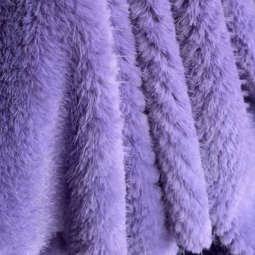 Visón de maíz visón de perlas visón de alta baja lana visón danés bolsas de moda juguetes tela de peluche