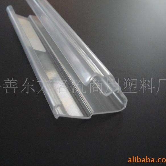 供应塑料标价条 标签条 塑料挤出件