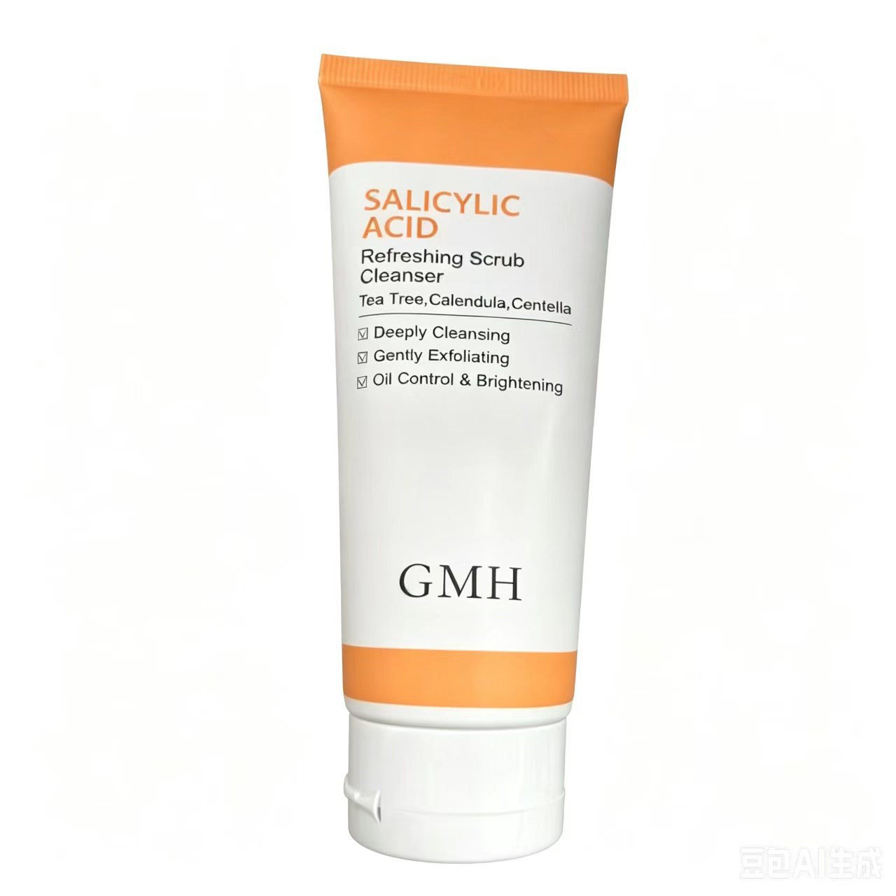 Gel Exfoliante Facial de Naranja 100g Limpiador Facial para Rostro