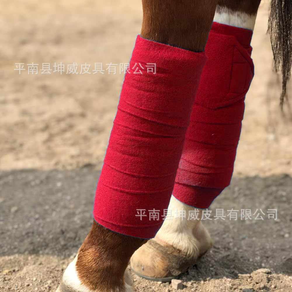 Fuente de vendaje para la pierna de caballo ventilado agitado granular cubierta de protector para la pierna de caballo especial vendaje para la pierna de caballo artículos equestres