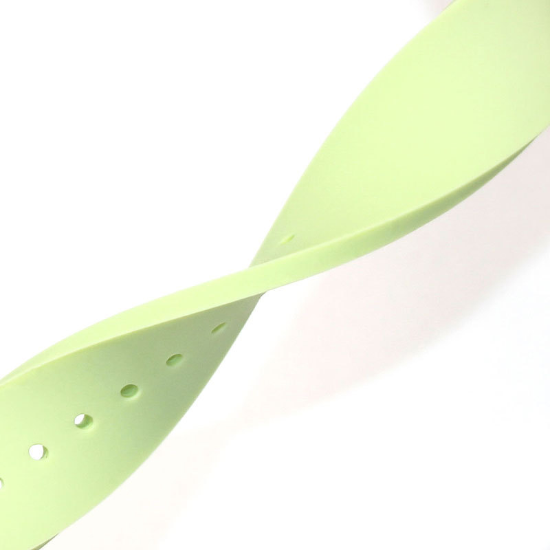 Correa de reloj Casio de goma de silicona delgada suave para hombres y mujeres accesorios de reloj 16mm posición de la oreja impermeable importación y exportación