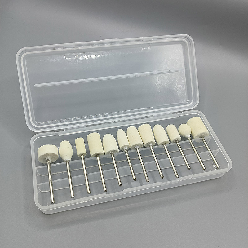 Cabezal de lana 12 cajas transparentes