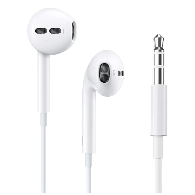 Aplicable a Apple original auricular rayo original chip de control de alambre con micrófono bajo estrés en la oreja auriculares con cable