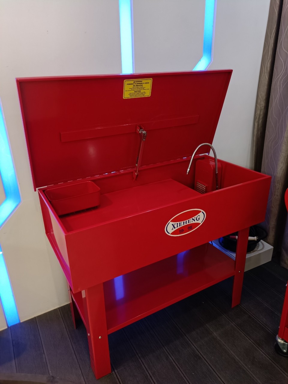Xieheng 40 Gallon Parts Cleaning Machine 20 Gallon Motorcycle Car Engine Parts Gearbox Cleaning Tank