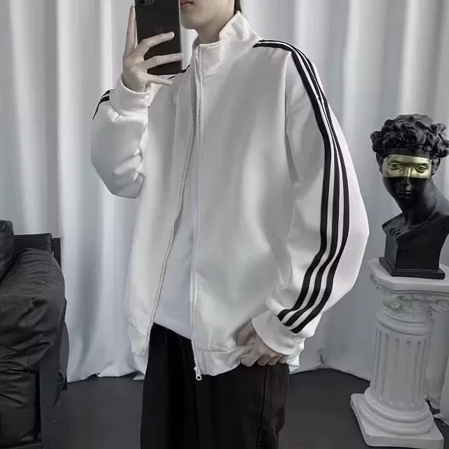 Summer thin jacket, black baseball uniform for leisure for students, Korean style, oversize