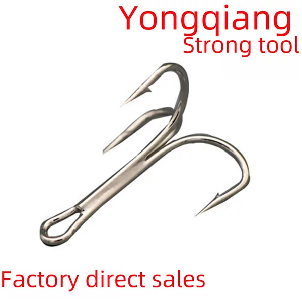 72A High Carbon Steel Lure Treble Hooks/Multi-Specification Triple Anchor Fish Hooks Factory Fishing Line/Treble Hook Lure Hook Factory