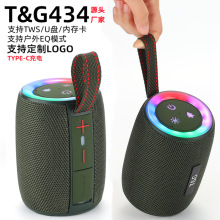 跨境TG434便携蓝牙音箱低音炮户外专业无线插卡音响蓝牙户外音箱