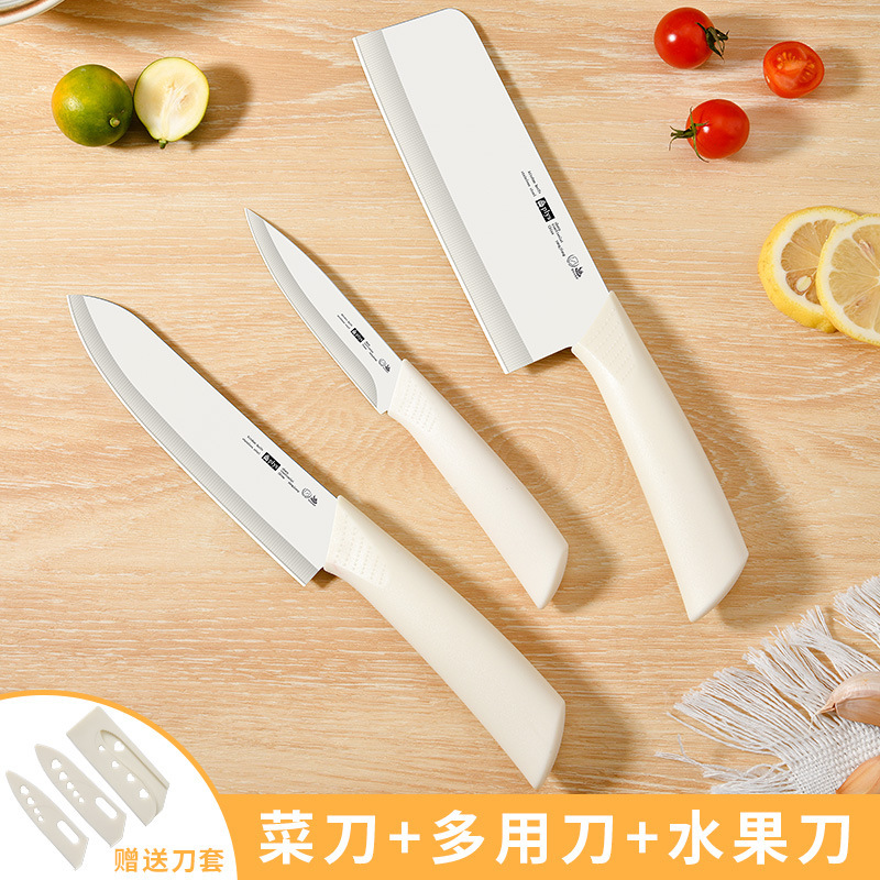 Kit de cuchillos cuchillo de cocina tablero de cocina 2 - en - 1 para el hogar tablero de corte utensilios de cocina cuchillo de alimentos suplementarios cuchillo de frutas combinado para dormitorio image 9
