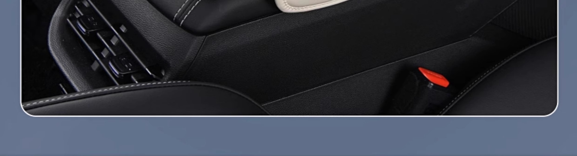New Car Central Armrest Box Pad Multifunctional Car Tissue Box Storage Box Water Cup Holder Four-In-One Booster Pad
