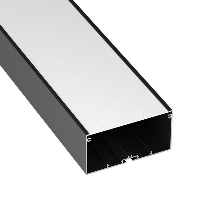 Oficina de araña cuadrado LED tira de luz sin fisuras empalme Internet bar supermercado gimnasio danza centro comercial luz de modelado