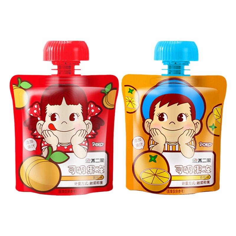 Желе Fujiya с вкусом боярышника, фруктовое, для детей, праздничный подарок, оптовая продажа, желе в пакетиках-сжималках, сокоподобное